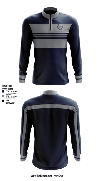 Quarter Zip Jacket, Mel Ott Panthers, Baseball, Teamtime, Team time, sublimation, custom sports apparel, team uniforms, spirit wear, spiritwear, sports uniforms, custom shirts, team store, custom team store, fundraiser sports, apparel fundraiser