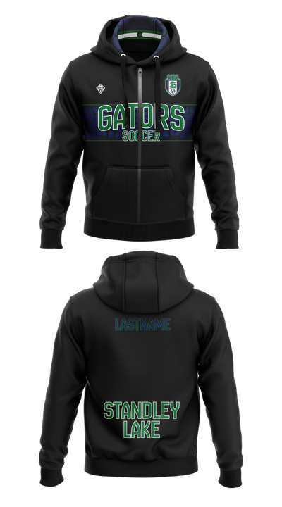 STANDLEY LAKE HS GIRLS SOCCER 23167606 Zip Hoodie - 5