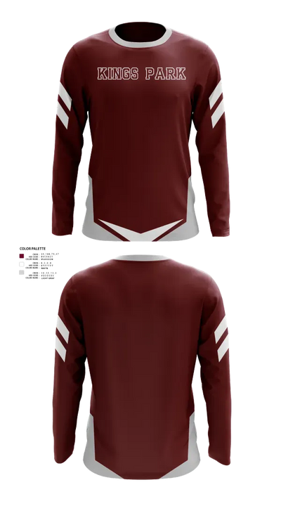 Kings Park 33641569 Long Sleeve Performance Shirt 1