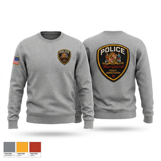 Crew Neck Sweatshirt, MTA, Police, Teamtime, Team time, sublimation, custom sports apparel, team uniforms, spirit wear, spiritwear, sports uniforms, custom shirts, team store, custom team store, fundraiser sports, apparel fundraiser