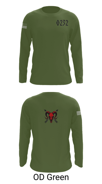 0232 89071174 Long Sleeve Performance Shirt 46