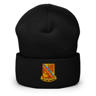 Bravo Battery 6th BN 37th FAR 31012315 Cuffed Beanie | Yupoong 1501KC