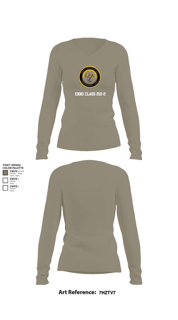 Womens Long Sleeve Vneck Shirt, ENRO CLASS 210-2, , Teamtime, Team time, sublimation, custom sports apparel, team uniforms, spirit wear, spiritwear, sports uniforms, custom shirts, team store, custom team store, fundraiser sports, apparel fundraiser