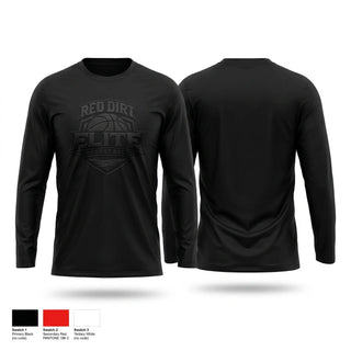 Long Sleeve Performance Shirt, Red Dirt Elite, Men's Basketball, Teamtime, Team time, sublimation, custom sports apparel, team uniforms, spirit wear, spiritwear, sports uniforms, custom shirts, team store, custom team store, fundraiser sports, apparel fundraiser