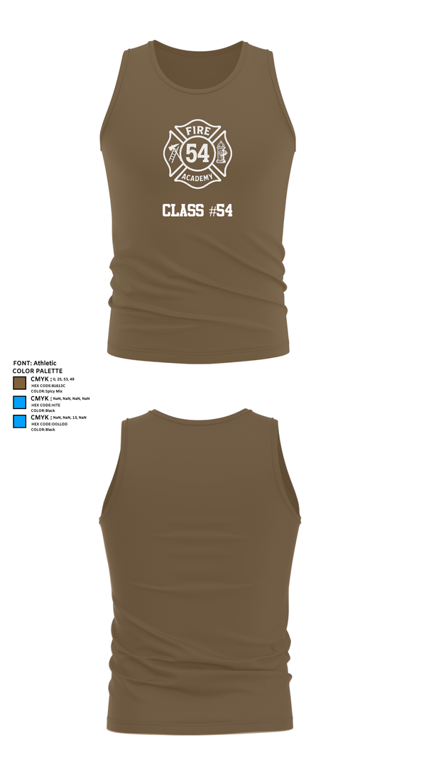 Tank Top, Class #54, , Teamtime, Team time, sublimation, custom sports apparel, team uniforms, spirit wear, spiritwear, sports uniforms, custom shirts, team store, custom team store, fundraiser sports, apparel fundraiser