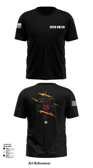 Short Sleeve Performance Shirt, 26th CM Co, , Teamtime, Team time, sublimation, custom sports apparel, team uniforms, spirit wear, spiritwear, sports uniforms, custom shirts, team store, custom team store, fundraiser sports, apparel fundraiser
