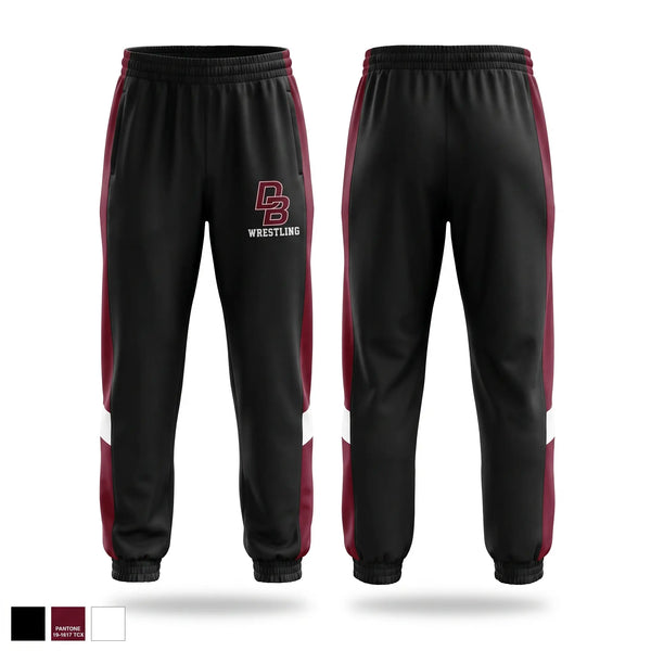 Sweatpants, Don Bosco Ironmen Wrestling, Wrestling, Teamtime, Team time, sublimation, custom sports apparel, team uniforms, spirit wear, spiritwear, sports uniforms, custom shirts, team store, custom team store, fundraiser sports, apparel fundraiser