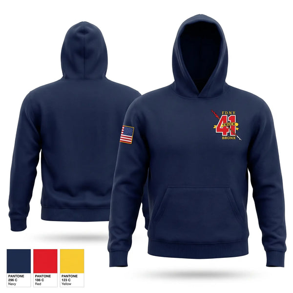 Hoodie, Ladder 41, Fire Department, Teamtime, Team time, sublimation, custom sports apparel, team uniforms, spirit wear, spiritwear, sports uniforms, custom shirts, team store, custom team store, fundraiser sports, apparel fundraiser