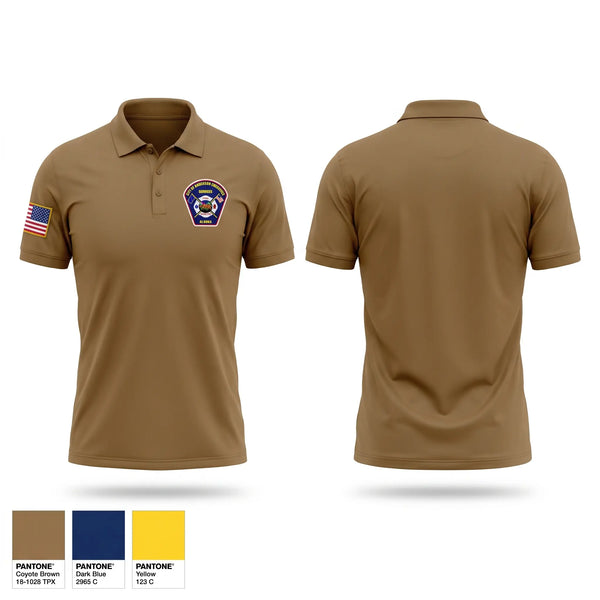 Short Sleeve Performance Polo, Anderson Wildland, Fire Department, Teamtime, Team time, sublimation, custom sports apparel, team uniforms, spirit wear, spiritwear, sports uniforms, custom shirts, team store, custom team store, fundraiser sports, apparel fundraiser