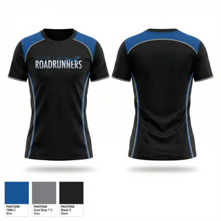 Soft Poly Tee Cotton Like Feel, Corpus Christi Roadrunners, Spirit Store, Teamtime, Team time, sublimation, custom sports apparel, team uniforms, spirit wear, spiritwear, sports uniforms, custom shirts, team store, custom team store, fundraiser sports, apparel fundraiser