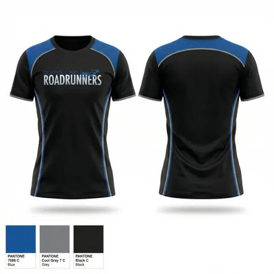 Corpus Christi Roadrunners 47870773 Soft Poly Tee Cotton Like Feel - 1