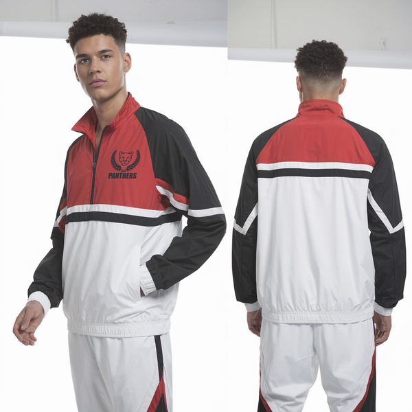 Windbreaker, Panthers, Men's Soccer, Teamtime, Team time, sublimation, custom sports apparel, team uniforms, spirit wear, spiritwear, sports uniforms, custom shirts, team store, custom team store, fundraiser sports, apparel fundraiser