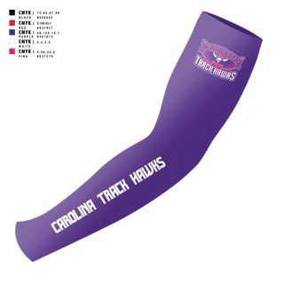 Arm Sleeve, Carolina Track Hawks, Track & Field, Teamtime, Team time, sublimation, custom sports apparel, team uniforms, spirit wear, spiritwear, sports uniforms, custom shirts, team store, custom team store, fundraiser sports, apparel fundraiser