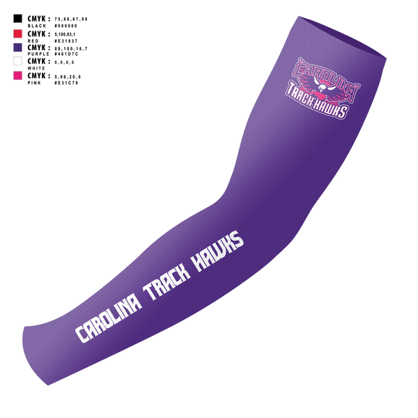 Arm Sleeve, Carolina Track Hawks, Track & Field, Teamtime, Team time, sublimation, custom sports apparel, team uniforms, spirit wear, spiritwear, sports uniforms, custom shirts, team store, custom team store, fundraiser sports, apparel fundraiser