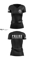 D3 Violent Crimes Reduction Team 16983979 Women's Short Sleeve V-neck Shirt - 2