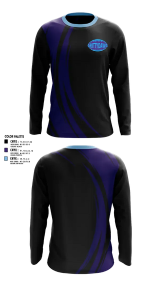 Long Sleeve Performance Shirt, GrittyDawg Athletics, , Teamtime, Team time, sublimation, custom sports apparel, team uniforms, spirit wear, spiritwear, sports uniforms, custom shirts, team store, custom team store, fundraiser sports, apparel fundraiser