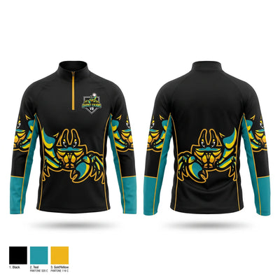 Ghost Crabs Quarter Zip Jacket - 1
