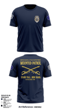 Metro Nashville Police Department Horse Mounted Unit Short Sleeve Performance Shirt - 1
