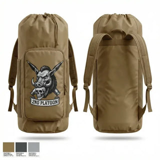 Gear Bag, Warthog, Army, Teamtime, Team time, sublimation, custom sports apparel, team uniforms, spirit wear, spiritwear, sports uniforms, custom shirts, team store, custom team store, fundraiser sports, apparel fundraiser