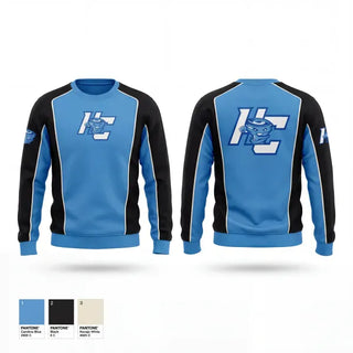 Crew Neck Sweatshirt, Hampton County Track and Field, Track & Field, Teamtime, Team time, sublimation, custom sports apparel, team uniforms, spirit wear, spiritwear, sports uniforms, custom shirts, team store, custom team store, fundraiser sports, apparel fundraiser