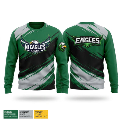 New Jersey Eagles Crew Neck Sweatshirt - 1