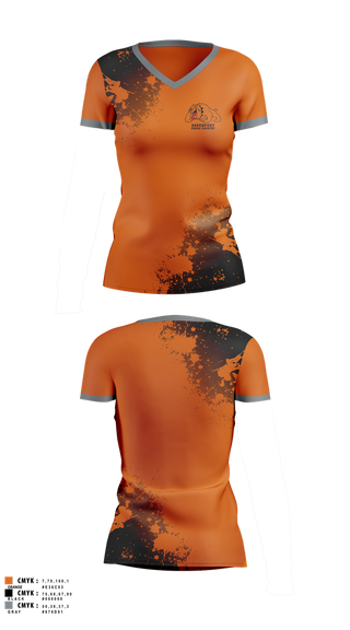 Womens Short Sleeve Vneck Shirt, Davenport, Cross Country, Teamtime, Team time, sublimation, custom sports apparel, team uniforms, spirit wear, spiritwear, sports uniforms, custom shirts, team store, custom team store, fundraiser sports, apparel fundraiser