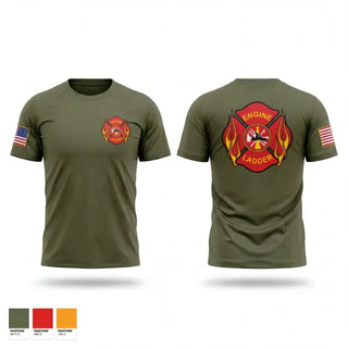 Short Sleeve Performance Shirt, WHITEVILLE FIRE DEPARTMENT, Fire Department, Teamtime, Team time, sublimation, custom sports apparel, team uniforms, spirit wear, spiritwear, sports uniforms, custom shirts, team store, custom team store, fundraiser sports, apparel fundraiser