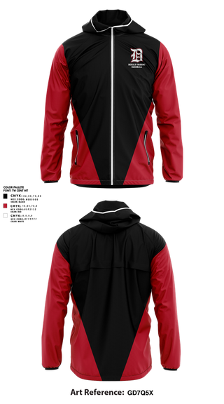 Windbreaker, DeKalb Barons Baseball, Baseball, Teamtime, Team time, sublimation, custom sports apparel, team uniforms, spirit wear, spiritwear, sports uniforms, custom shirts, team store, custom team store, fundraiser sports, apparel fundraiser