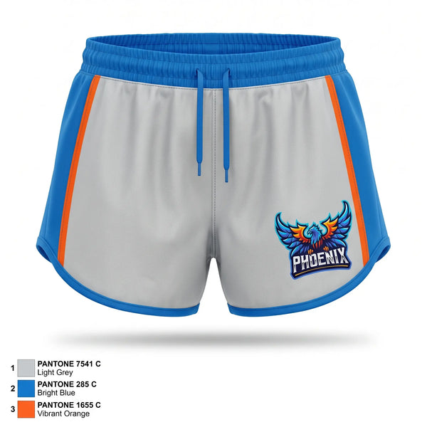 Womens Shorts, Phoenix, Softball, Teamtime, Team time, sublimation, custom sports apparel, team uniforms, spirit wear, spiritwear, sports uniforms, custom shirts, team store, custom team store, fundraiser sports, apparel fundraiser