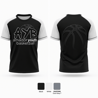 Short Sleeve Performance Shirt, Amador Youth Basketball, Men's Basketball, Teamtime, Team time, sublimation, custom sports apparel, team uniforms, spirit wear, spiritwear, sports uniforms, custom shirts, team store, custom team store, fundraiser sports, apparel fundraiser