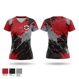 Womens Short Sleeve Vneck Shirt, Ignacio Bobcats, Men's Basketball, Teamtime, Team time, sublimation, custom sports apparel, team uniforms, spirit wear, spiritwear, sports uniforms, custom shirts, team store, custom team store, fundraiser sports, apparel fundraiser