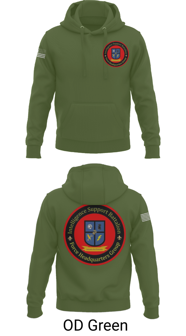Hoodie, Intelligence Support Battalion, , Teamtime, Team time, sublimation, custom sports apparel, team uniforms, spirit wear, spiritwear, sports uniforms, custom shirts, team store, custom team store, fundraiser sports, apparel fundraiser