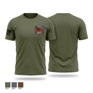 Short Sleeve Performance Shirt, Crawford CO District #2 Arma FD, Fire Department, Teamtime, Team time, sublimation, custom sports apparel, team uniforms, spirit wear, spiritwear, sports uniforms, custom shirts, team store, custom team store, fundraiser sports, apparel fundraiser