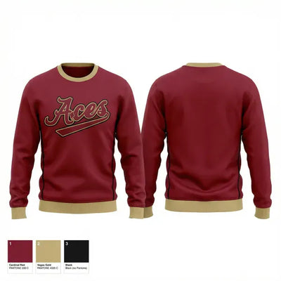Aces Baseball Group 38997803 Crew Neck Sweatshirt - 2