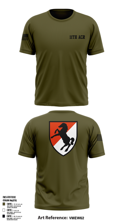 11th ACR 49597548 Short Sleeve Performance Shirt - 1