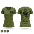 NYC DEP Police ESU Women's Short Sleeve V-neck Shirt - 1