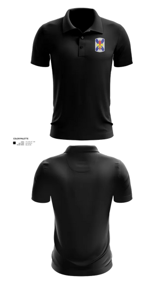 Short Sleeve Performance Polo, 256th Infantry Brigade Combat Team, National Guard, Teamtime, Team time, sublimation, custom sports apparel, team uniforms, spirit wear, spiritwear, sports uniforms, custom shirts, team store, custom team store, fundraiser sports, apparel fundraiser