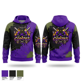Hoodie, Los Compas, Softball, Teamtime, Team time, sublimation, custom sports apparel, team uniforms, spirit wear, spiritwear, sports uniforms, custom shirts, team store, custom team store, fundraiser sports, apparel fundraiser