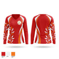 All United CF Women's Long Sleeve V-neck Shirt - 1