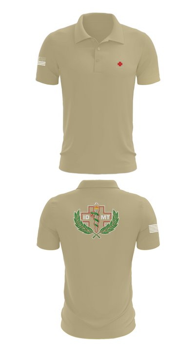 IDMTs 71442140 Short Sleeve Performance Polo - 87