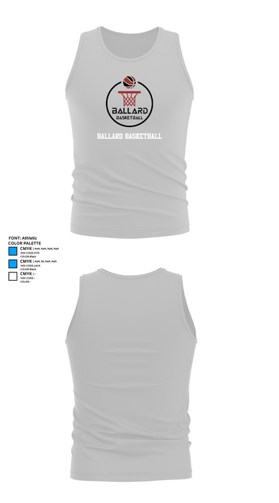 Ballard Basketball 71140623 Tank Top - 13