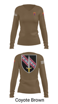 6/54th SFAB 47139955 Women's Long Sleeve V-neck Shirt - 16