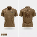 USS SOUTH DAKOTA Short Sleeve Performance Polo - 1