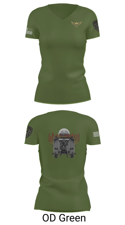 CHP- GGD WST 25577608 Women's Short Sleeve V-neck Shirt - 46