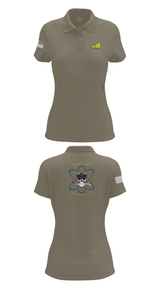 Womens Short Sleeve Performance Polo, VFA-151, , Teamtime, Team time, sublimation, custom sports apparel, team uniforms, spirit wear, spiritwear, sports uniforms, custom shirts, team store, custom team store, fundraiser sports, apparel fundraiser