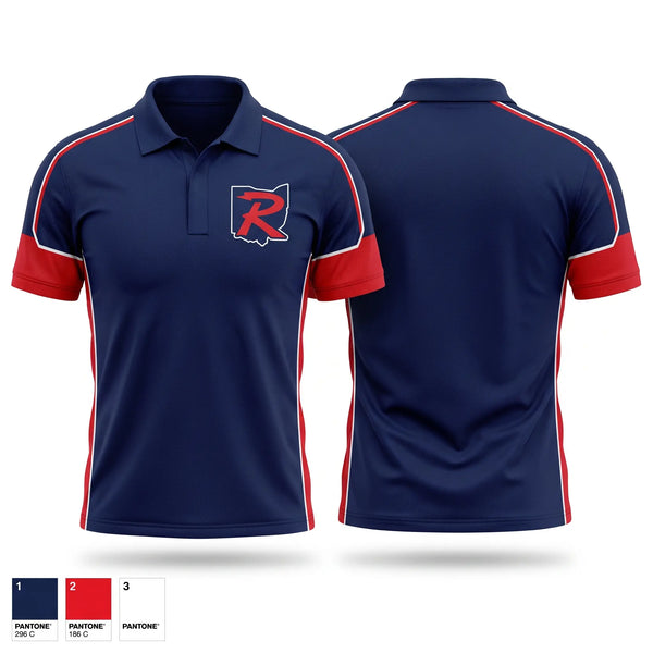 Short Sleeve Performance Polo, Ohio Renegades, Baseball, Teamtime, Team time, sublimation, custom sports apparel, team uniforms, spirit wear, spiritwear, sports uniforms, custom shirts, team store, custom team store, fundraiser sports, apparel fundraiser