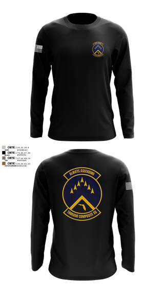 Long Sleeve Performance Shirt, SER-FL-355 TAMIAMI COMPOSITE SQUADRON, , Teamtime, Team time, sublimation, custom sports apparel, team uniforms, spirit wear, spiritwear, sports uniforms, custom shirts, team store, custom team store, fundraiser sports, apparel fundraiser