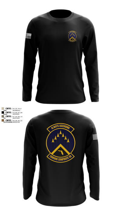 SER-FL-355 TAMIAMI COMPOSITE SQUADRON 96021662 Long Sleeve Performance Shirt 7