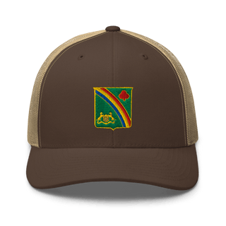 1st Battalion 69th Infantry Regiment 40459574 Retro Trucker Hat | Yupoong 6606
