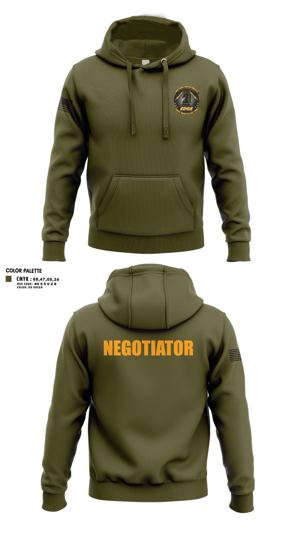 Crew Neck Sweatshirt, EDGE SWAT, Police, Teamtime, Team time, sublimation, custom sports apparel, team uniforms, spirit wear, spiritwear, sports uniforms, custom shirts, team store, custom team store, fundraiser sports, apparel fundraiser